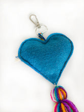 Load image into Gallery viewer, cheap presents, eco friendly gifts, eco friendly present, eco friendly accessory, eco friendly heart, keychain, heart, recycled product, recycled plastic, eco keychain, eco heart, lovely heart, gucci, gap
